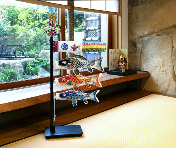 岡山の徳永こいのぼりが「卓上こいのぼり京錦」とBABY STANDシリーズの新柄4種類を3月に発売