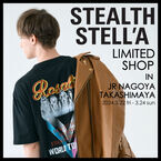 TETSUYA@L'Arc～en～Cielのアパレルブランド『STEALTH STELL'A Limited Shop』を名古屋にて開催！