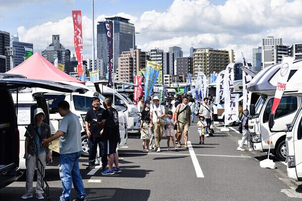 神奈川県下最大級の展示数を誇るキャンピングカーフェア　春の祭典が川崎競馬場で4月20日・21日に開催！
