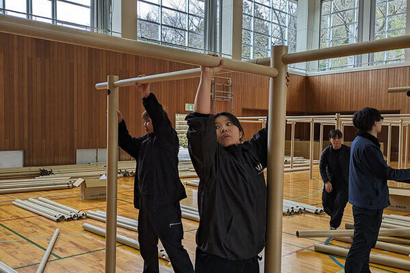 芝浦工業大学、建築学部学生が能登半島地震被災地で仮設住宅建設などのボランティアに参加