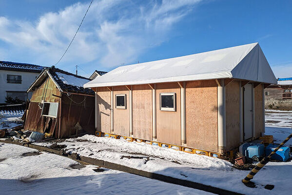 芝浦工業大学、建築学部学生が能登半島地震被災地で仮設住宅建設などのボランティアに参加