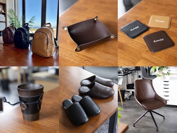 廃棄コーヒー豆から生まれたコーヒーヴィーガンレザーによるエコフレンドリーな暮らしのアイデア