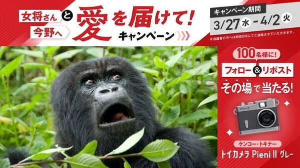 愛がいちばん。アイフル　新TVCM「意外な女将さん」篇　3月27日(水)から全国でオンエア開始　≪抽選でケンコー・トキナー トイカメラ Pieni II グレーが当たるX(旧Twitter)キャンペーンも同時開催！≫