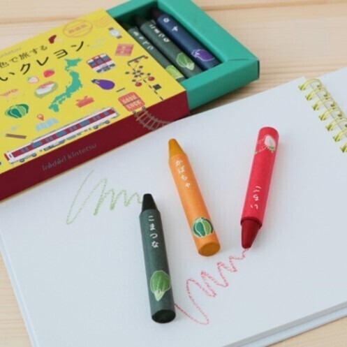 ～フードロス削減へ～「野菜の色で旅する おやさいクレヨン」新発売mizuiro株式会社と地域商品ブランド「irodori kintetsu」による共同開発