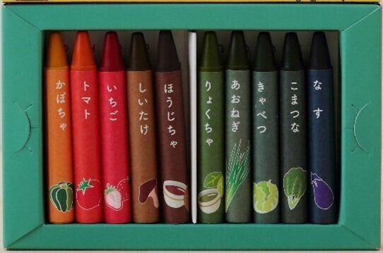 ～フードロス削減へ～「野菜の色で旅する おやさいクレヨン」新発売mizuiro株式会社と地域商品ブランド「irodori kintetsu」による共同開発