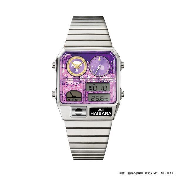 『名探偵コナン』とレトロフューチャーな佇まいで人気のシチズン「アナデジテンプ」がコラボした美麗なウオッチが登場！コナン・キッド・平次・灰原の全4モデル