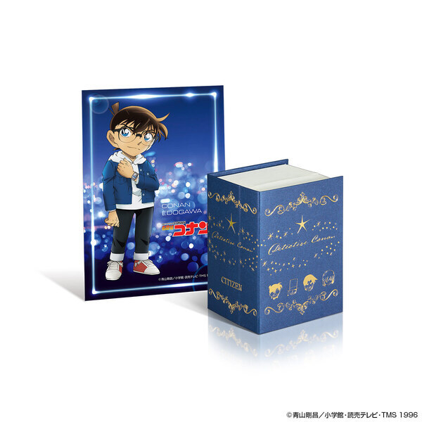 『名探偵コナン』とレトロフューチャーな佇まいで人気のシチズン「アナデジテンプ」がコラボした美麗なウオッチが登場！コナン・キッド・平次・灰原の全4モデル