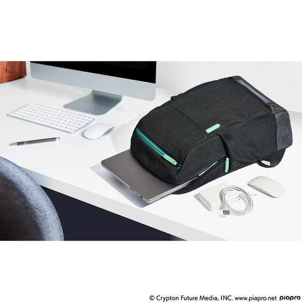 プレミコから『初音ミク』をイメージした2色のスタイリッシュなPCリュックが登場！スマートながら最大16インチのノートPCを収納可能