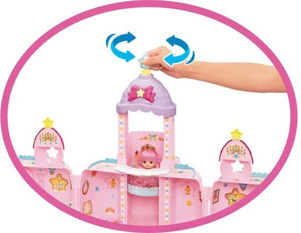 エレベーター付きのキャッスルでポケメルちゃんたちと遊べる くものうえの★ポケメルキャッスルとプリンセスシリーズが新登場！