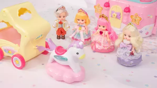 エレベーター付きのキャッスルでポケメルちゃんたちと遊べる くものうえの★ポケメルキャッスルとプリンセスシリーズが新登場！