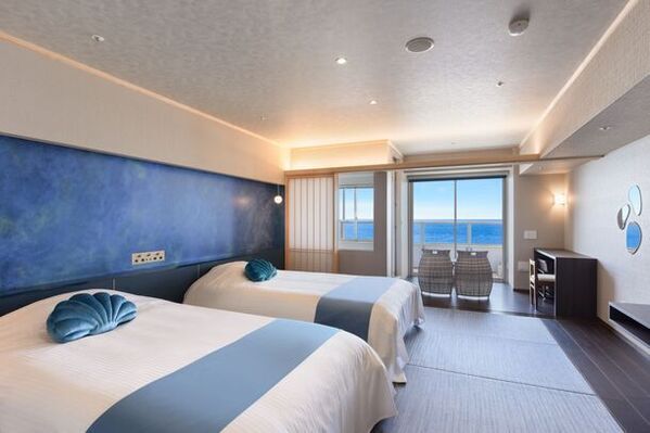 リニューアルオープンした「波の綾」フロアの1周年を記念して特別プランの予約を開始