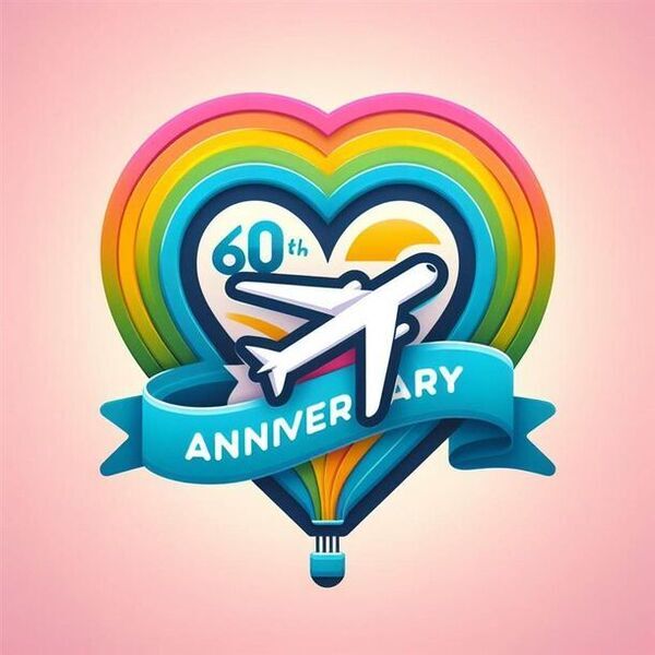 生成AIの力を借りて創業60周年ビッグホリデー記念ロゴマークデザイン案社内公募により決定のお知らせ