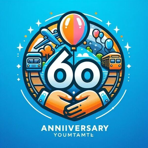 生成AIの力を借りて創業60周年ビッグホリデー記念ロゴマークデザイン案社内公募により決定のお知らせ