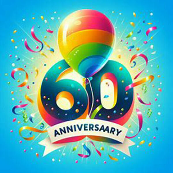 生成AIの力を借りて創業60周年ビッグホリデー記念ロゴマークデザイン案社内公募により決定のお知らせ