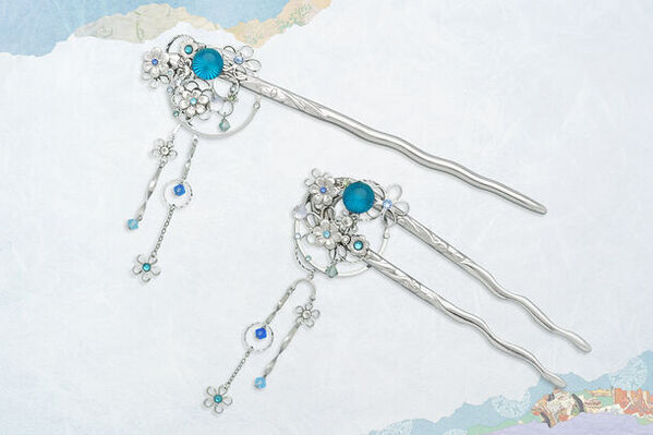 ピアスのようなイヤリング「ぴあり」を製作するジュエリー京都　「源氏物語」シリーズの新作かんざし「葵の上」を4月12日(金)に数量限定発売！