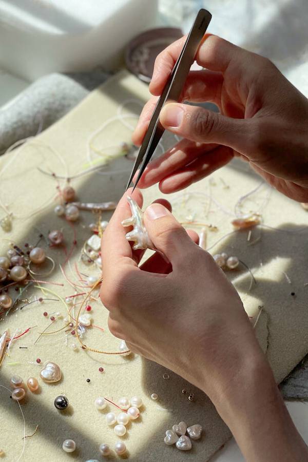 親子お揃いで楽しめる「ANCHOVY」パールジュエリー　ベビーギフトと贈る喜びを届けるオンラインストアamaより発売