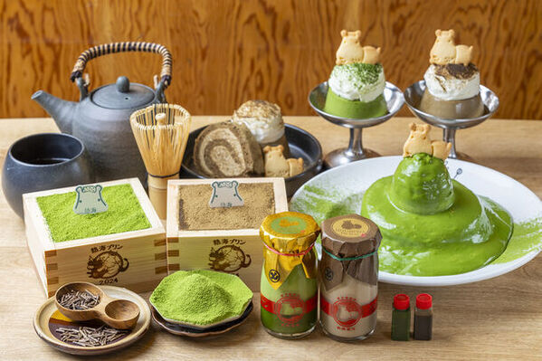 【熱海プリン×丸七製茶】待望のコラボ第3弾「抹茶ほうじ茶フェア」を4/12スタート！　～ソース付きでさらに濃さがUP！「静岡抹茶プリン・静岡ほうじ茶プリン」を販売～