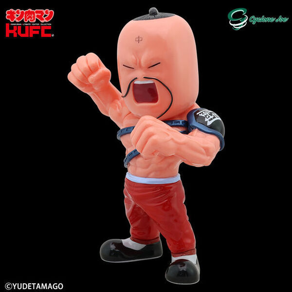 今年45周年を迎える大人気漫画キン肉マンのソフビフィギュア“KUFCシリーズ”にKUFC 07 ラーメンマン、KUFC 08 モンゴルマンが登場！4月13日よりサイクロンジョー直販にて予約開始