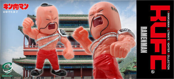 今年45周年を迎える大人気漫画キン肉マンのソフビフィギュア“KUFCシリーズ”にKUFC 07 ラーメンマン、KUFC 08 モンゴルマンが登場！4月13日よりサイクロンジョー直販にて予約開始