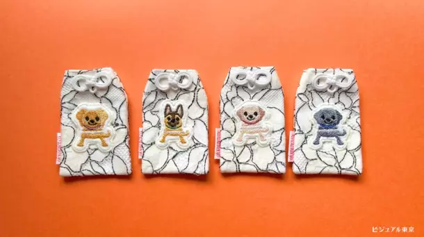 50種以上の犬猫刺繍が選べるお守りとミニトートバッグのセットが4/24「国際盲導犬の日」にリニューアルして登場！