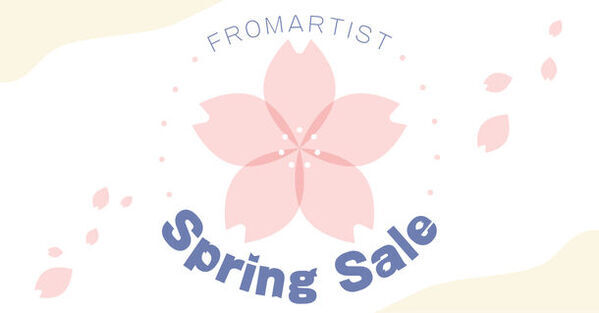 一点ものアートのECサイト・FROM ARTISTにて「スプリングセール」を4月15日(月) - 5月31日(金)開催！