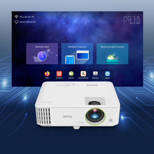 軽量コンパクト・鮮明な映像表示で取り回しやすさが向上！AndroidベースOS内蔵の教育機関・ビジネス向けDLP短焦点プロジェクター「EU610ST」を4月19日に発売　～容易にミラーリング可能で、ICT教育の発展的な学び・会議の活発化にも貢献～