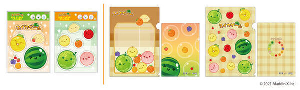 大人気『スイカゲーム』公式文具雑貨シリーズが4月下旬より発売　