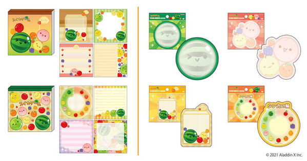 大人気『スイカゲーム』公式文具雑貨シリーズが4月下旬より発売　