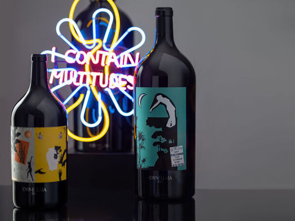 イタリアが誇る銘醸ワイン「オルネッライア 2021」のアートボトルがサザビーズオークションで競売に(2024年5月22日～6月5日開催予定)