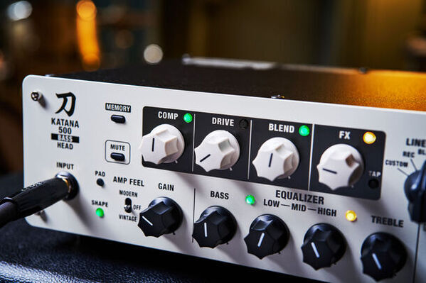 上質なトーンと独自の「CAB RESONANCE」機能を備えたベース用ヘッド・アンプを発売