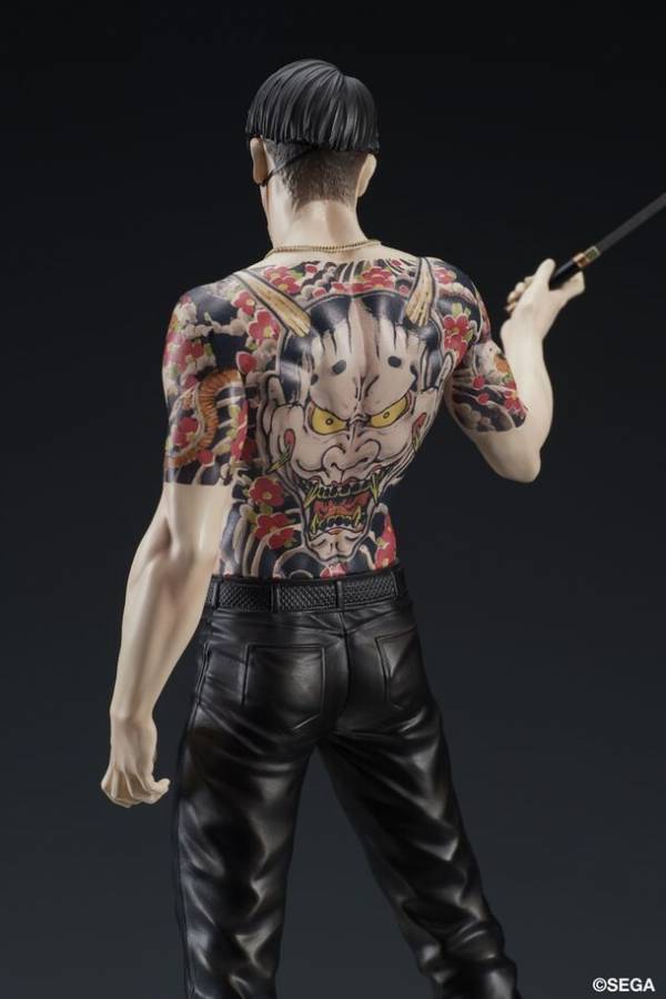 大人気ゲーム『龍が如く』シリーズより、“嶋野の狂犬”真島吾朗の刺青姿がスタチューフィギュア化！4月17日(水)より予約開始。