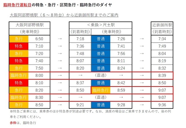 葛城高原のつつじ開花期間に合わせて臨時列車を運行します！
