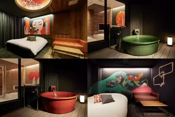 名古屋市内に完全個室の露天風呂・サウナ・岩盤浴付きのスパリゾート、新たに2部屋を改装し「名古屋ホテルHOQA花色の湯」としてリニューアルオープン！