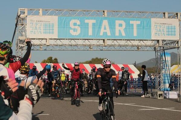 万田発酵、しまなみ海道で開催されたサイクリングイベントに協賛　サイクリングを通して人と社会の健康増進を目指す