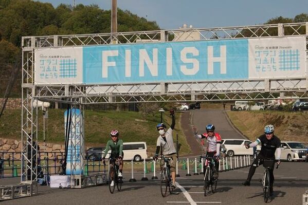 万田発酵、しまなみ海道で開催されたサイクリングイベントに協賛　サイクリングを通して人と社会の健康増進を目指す