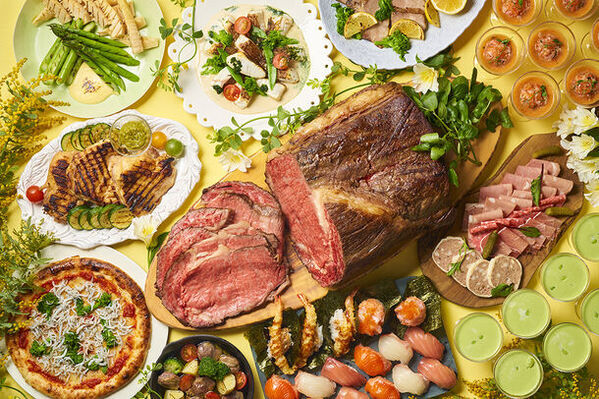 国産牛ローストビーフと春の旬食材満載！「リーベルホテル大阪」のリネーム記念ディナー＆スイーツブッフェが5月31日まで開催！