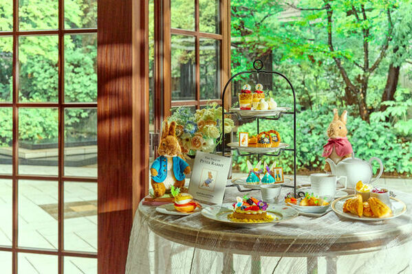 2024年5月9日(木)より表参道と白金にてピーターラビット(TM)コラボアフタヌーンティーを期間限定で提供開始