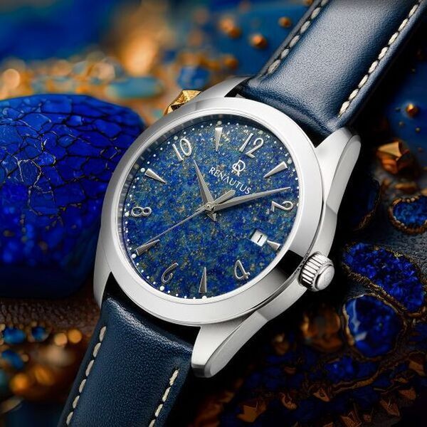 瑠璃色に輝く宝石ラピスラズリを文字盤にした腕時計『ラピスラズリ・リミテッド』発売