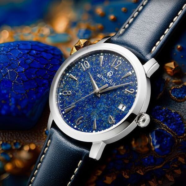 瑠璃色に輝く宝石ラピスラズリを文字盤にした腕時計『ラピスラズリ・リミテッド』発売