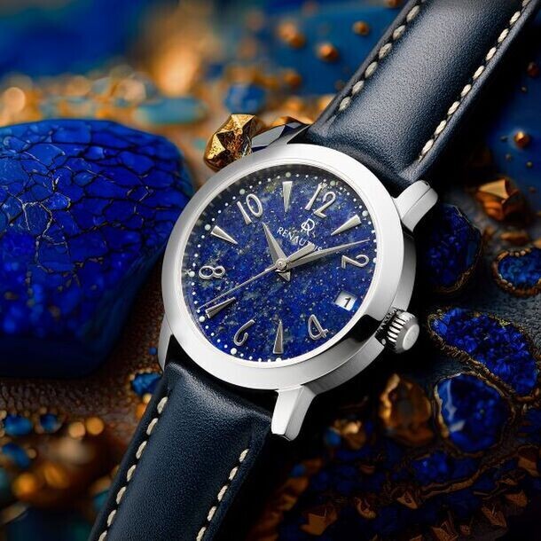 瑠璃色に輝く宝石ラピスラズリを文字盤にした腕時計『ラピスラズリ・リミテッド』発売