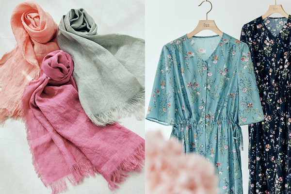 「使用済みの花」を再利用した環境配慮型商品が誕生！三陽商会の『S.ESSENTIALS』と日比谷花壇が協業。