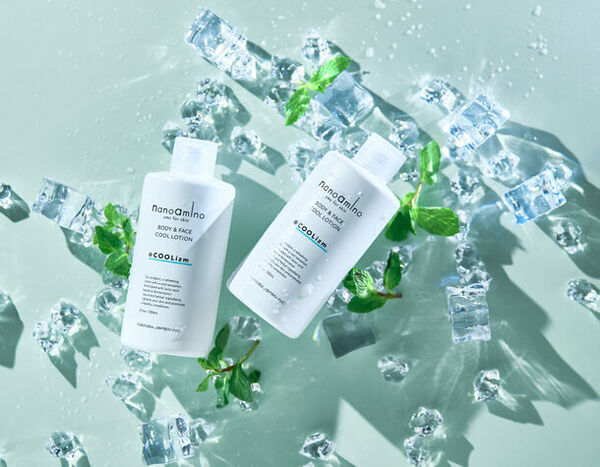 ベタつきが気になり始める春夏の素肌を爽やかに！肌のゆらぎを整え、美肌も叶えるひんやりボディ＆フェイスローション『ナノアミノ＠クーリズム』4/22新発売