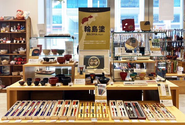 石川県輪島の伝統工芸品の復興を支援　日本百貨店にほんばし總本店(コレド室町テラス)に輪島塗の販売応援コーナー新設