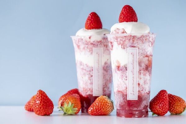 熱海の“ビル一棟まるごと”いちごスイーツ専門店　昨年8,000食以上売れた大好評のかき氷が4/26(金)から登場！さらにオリジナルガチャなど5周年イベントも開催