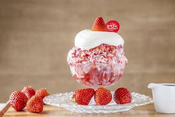 ＜いちご専門店＞いちごBonBonBERRYにて静岡県産いちごを削ったかき氷「けずりいちごおり」が販売開始！カフェ限定新作かき氷も登場