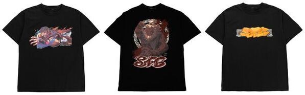 GRAPHT、「ストリートファイター6」をテーマとしたミューラルアート(壁画)を手刷りで再現したTシャツをリリース　4月25日(木)より受注受付開始
