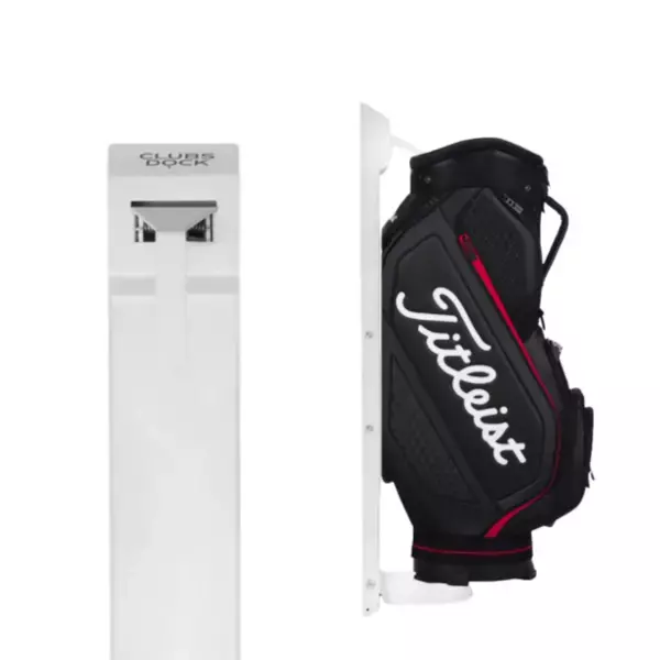 ゴルファーに必要不可欠な“キャディバッグ”の置き場所問題をスマートに解決！専用ウォールラック「CLUBSDOCK」先行販売開始