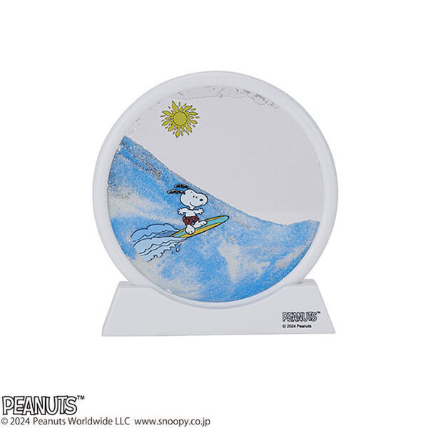 【PEANUTS】スヌーピーモデルのサイエンス雑貨24年春夏新商品大人気のストームグラスのミニサイズなど2製品が発売！