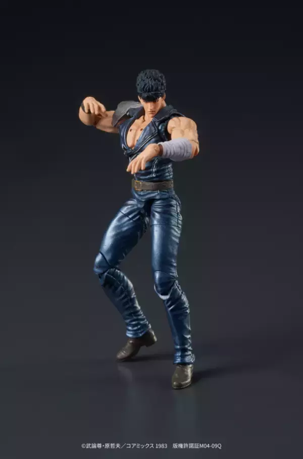 不朽の名作『北斗の拳』より、“ケンシロウとジード団員が約1/24スケールでアクションフィギュア化！2024年9月発売予定