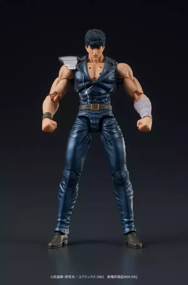 不朽の名作『北斗の拳』より、“ケンシロウとジード団員が約1/24スケールでアクションフィギュア化！2024年9月発売予定